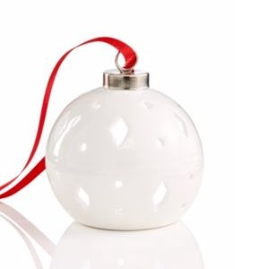 Holiday Lane LED Light-Up Diamond Pattern Ornament